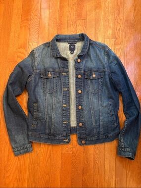GAP Dark Blue Denim Trucker Jacket